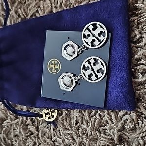 ToryBurch Circle logo earrings